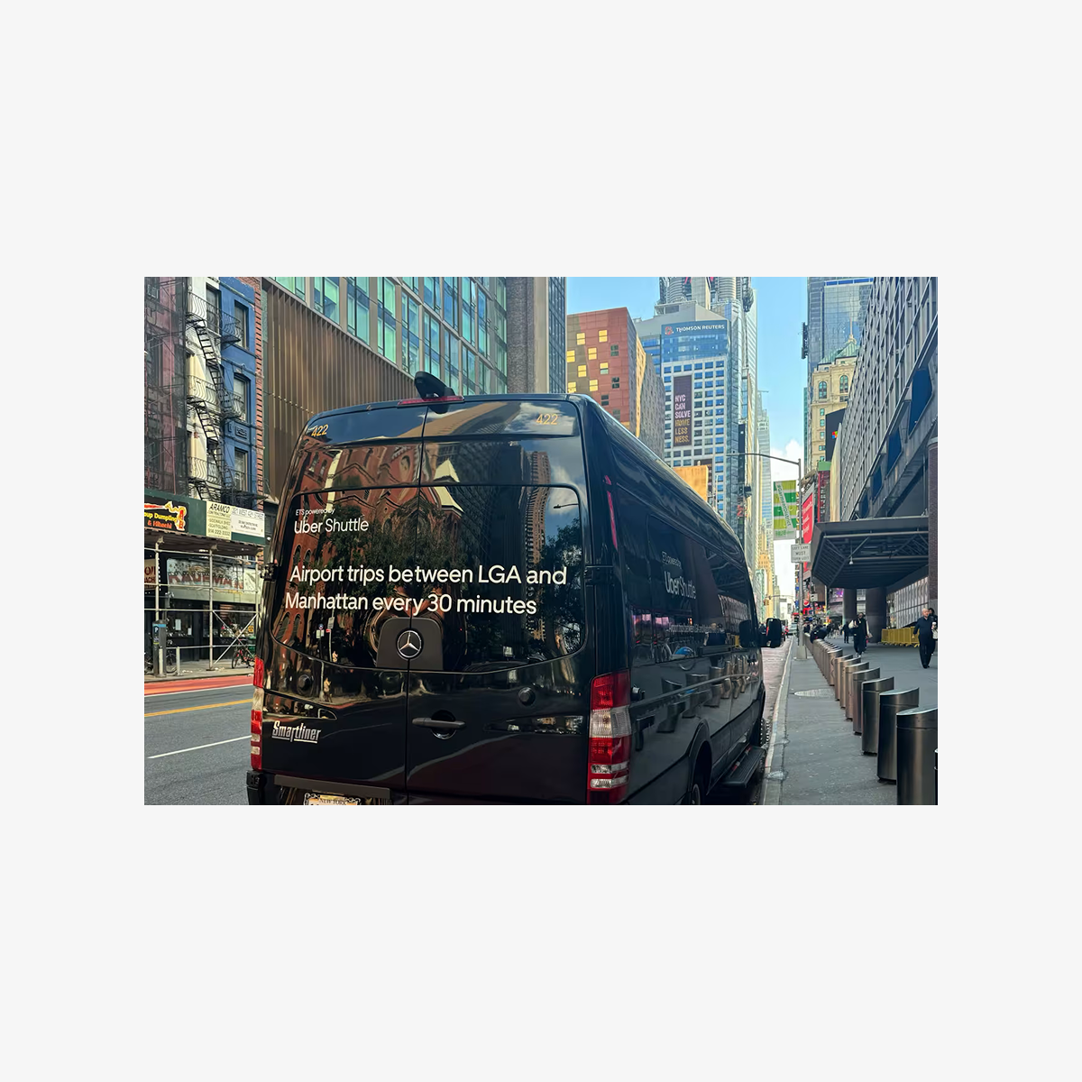 Airport Shuttle Service – LaGuardia Airport (LGA) to Port Authority Bus Terminal – Uber Shuttle